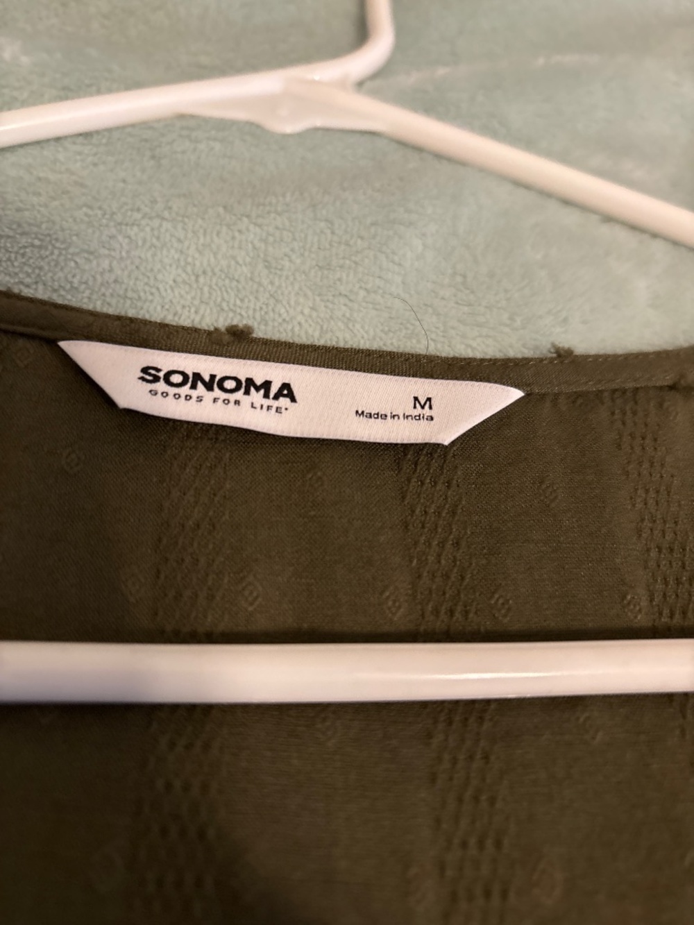 Sonoma midi dress and dark green. Size M - Picture 3 of 5